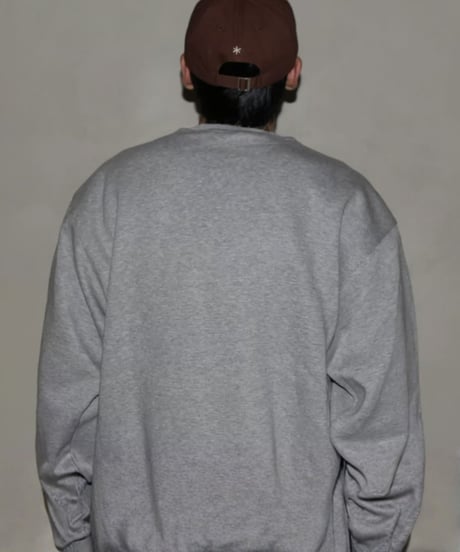 Vintage Letter Embroidery Sweatshirt / 3color