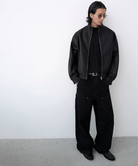 Boxy Leather Jacket