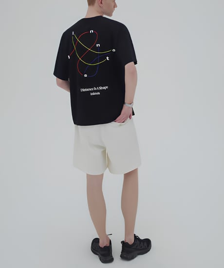 Back Print Graphic Short Sleeve Tee / 2color
