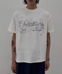 Vintage Skeleton Graphic Oversized Tee  / 2color