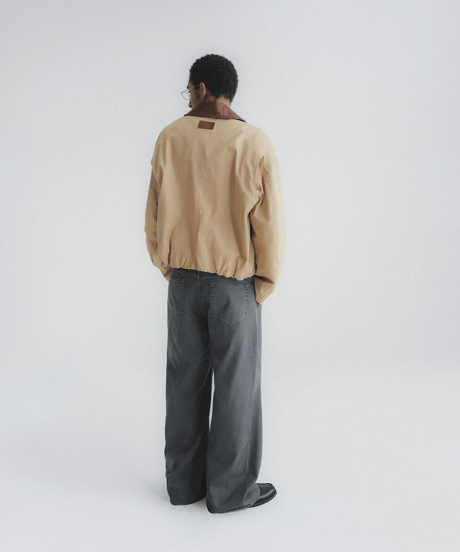 Faded Vintage Straight Denim Pants