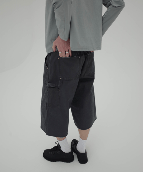 Washed Cargo Shorts