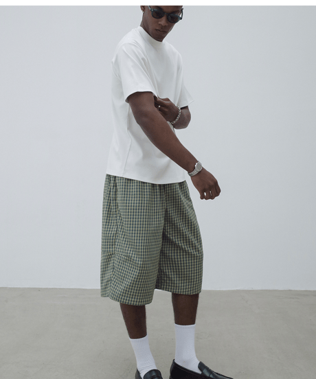 Plaid Crop Pants