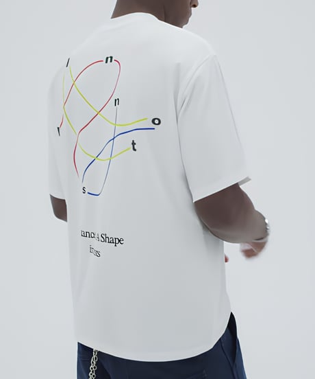 Back Print Graphic Short Sleeve Tee / 2color