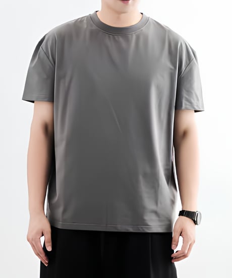 Relaxed Fit Essential Crew Tee / 5color