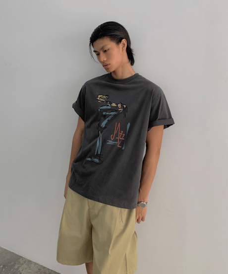 Jazz Musician Graphic Tee / 2color