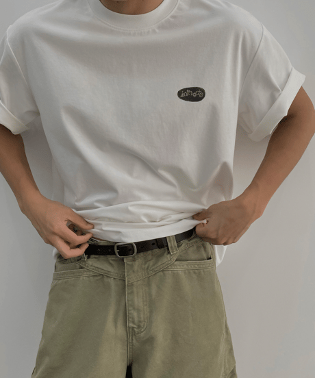 Stone Graphic Print Tee / 2color