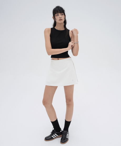 Basic Ribbed Slim Fit Tank Top / 3color