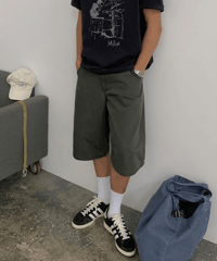 Washed Cargo Shorts