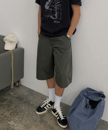 Washed Cargo Shorts