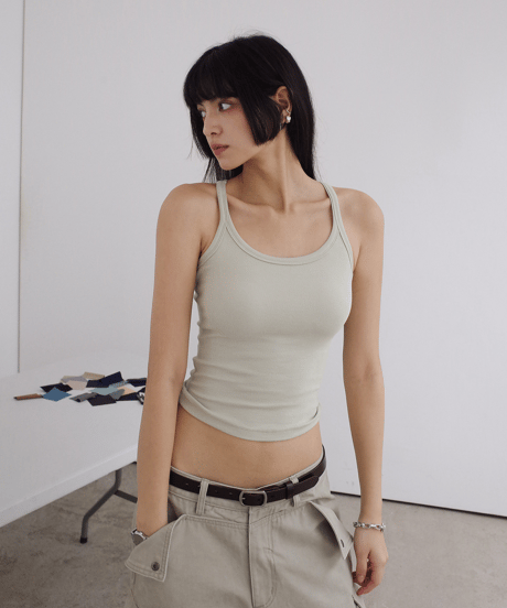U-Neck Camisole/ 3color