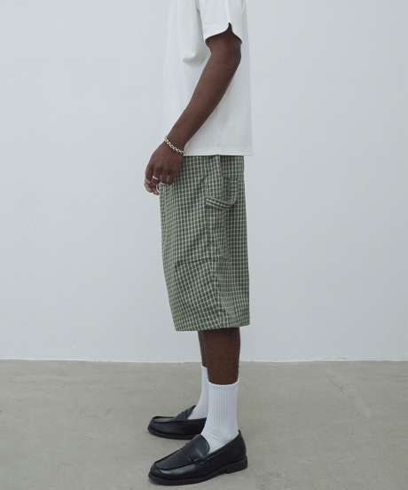 Plaid Crop Pants