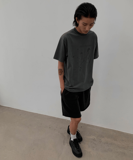 Jazz Band Graphic Oversized Tee  / 2color