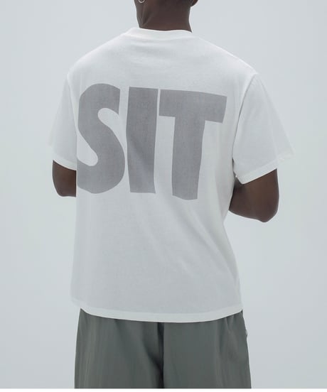 Back Print Loose Tee  / 2color