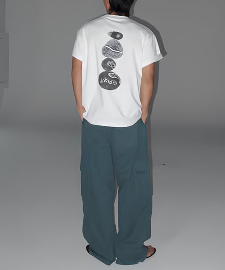 Loose Silhouette Cotton Cargo Pants