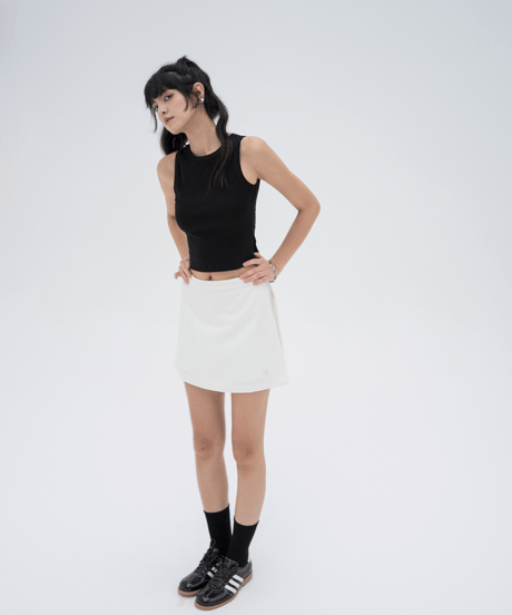 Basic Ribbed Slim Fit Tank Top / 3color