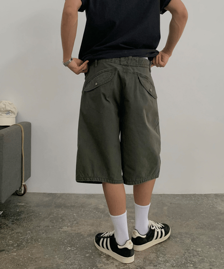 Washed Cargo Shorts