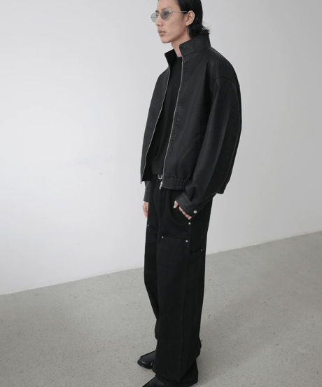 Boxy Leather Jacket