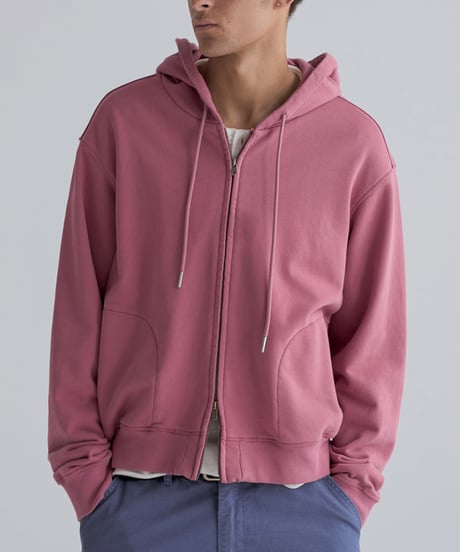 Washed Heavyweight Full-Zip Hoodie