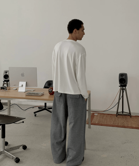 Relaxed Loose Sweatpants / 2color