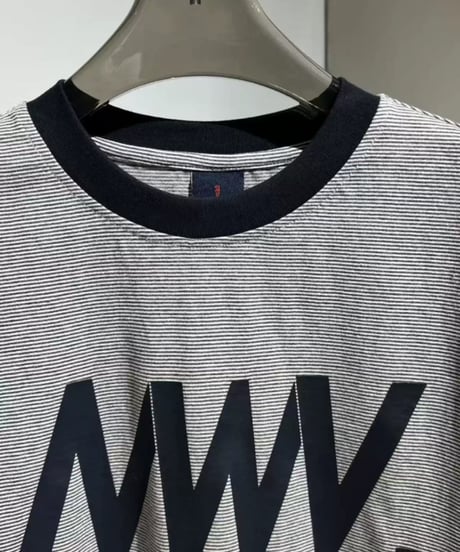 MW Logo Border Ringer Tee