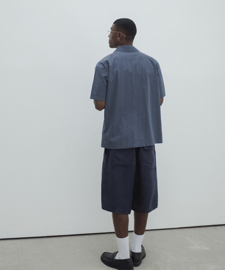 Linen Crop Shorts  / 2color