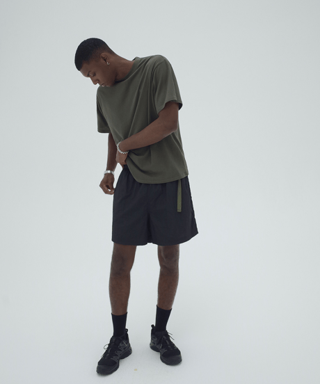 Back Print Loose Tee  / 2color