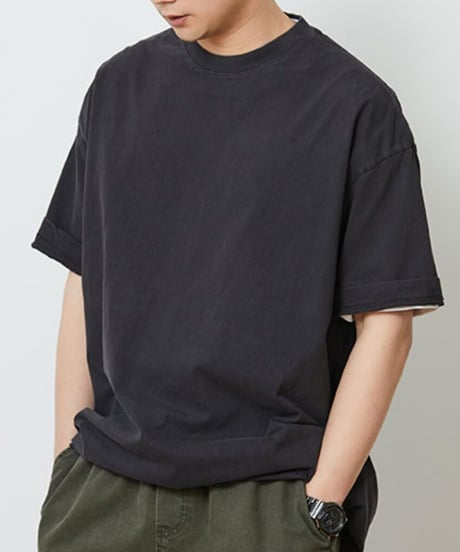 Heavyweight Pigment Over Dyed Tee / 3color