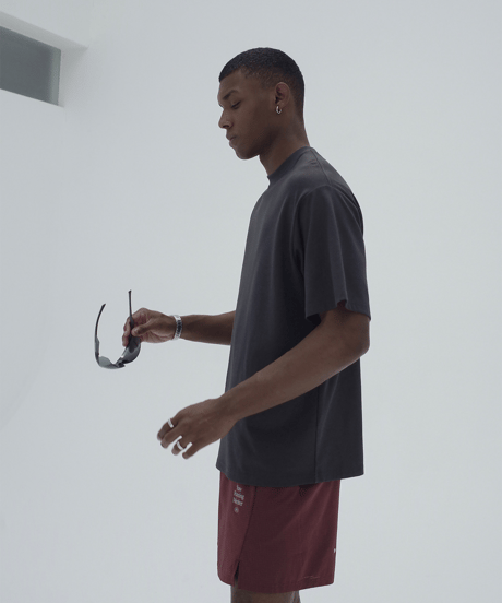 Colorblock Layered Sun Tee  / 2color