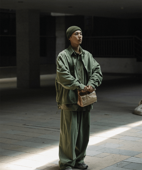 Relaxed Wide Tuck Easy Pants  / 2color