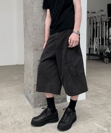 Washed Cargo Shorts