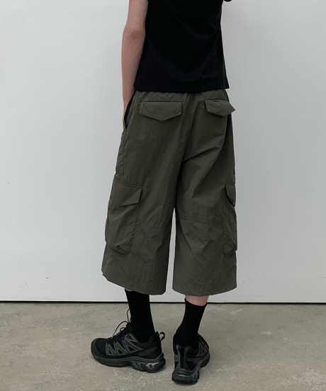 Wide Cargo Shorts  / 2color