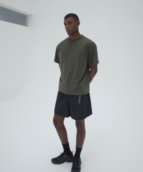Back Print Loose Tee  / 2color
