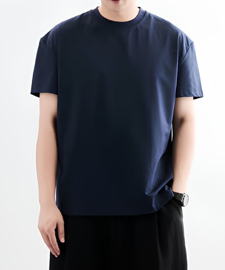 Relaxed Fit Essential Crew Tee / 5color