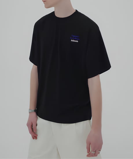 Back Print Graphic Short Sleeve Tee / 2color
