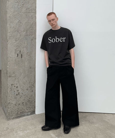 Cotton Baggy Easy Pants  / 2color