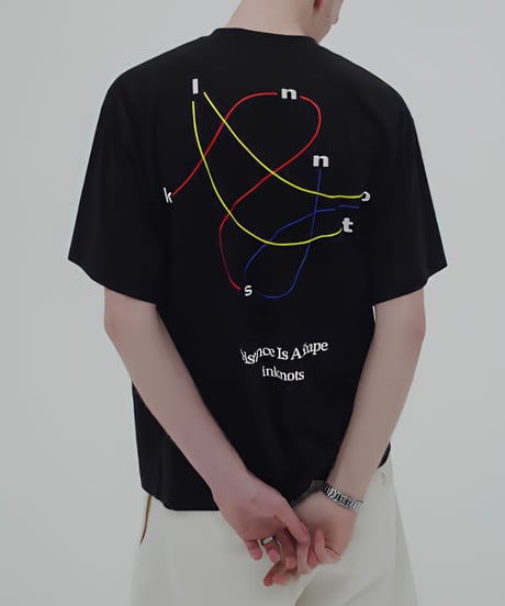 Back Print Graphic Short Sleeve Tee / 2color