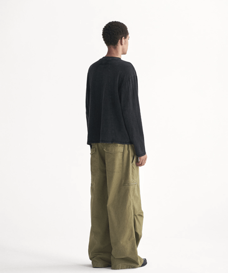 Hidden Check Cargo Pants / 2color