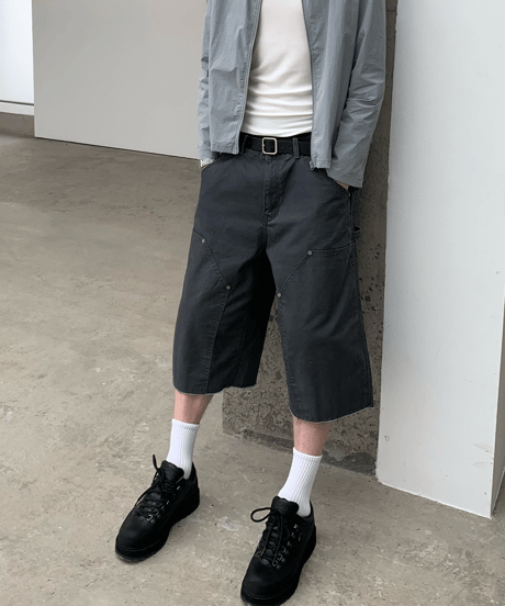 Washed Cargo Shorts