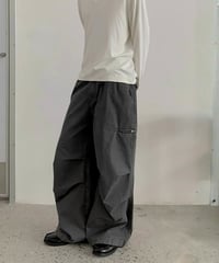 Hidden Check Cargo Pants / 2color