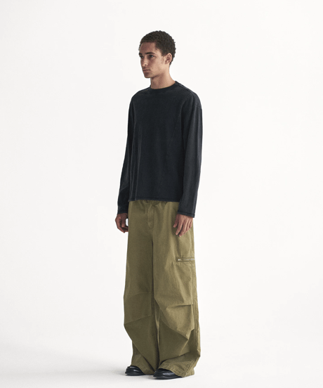 Hidden Check Cargo Pants / 2color