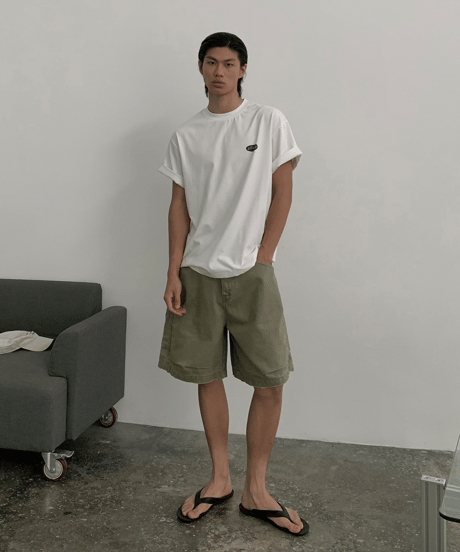 Stone Graphic Print Tee / 2color
