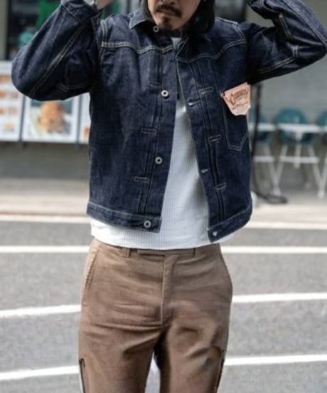 Vintage Type-1 Rigid Denim Jacket
