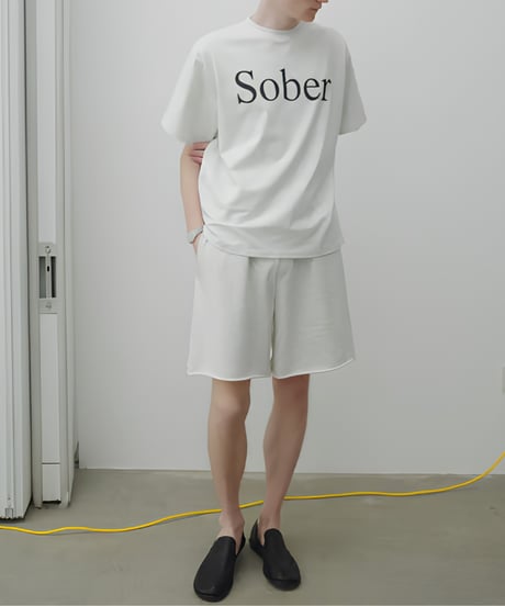Wax-Dye Sweat Shorts  / 2color
