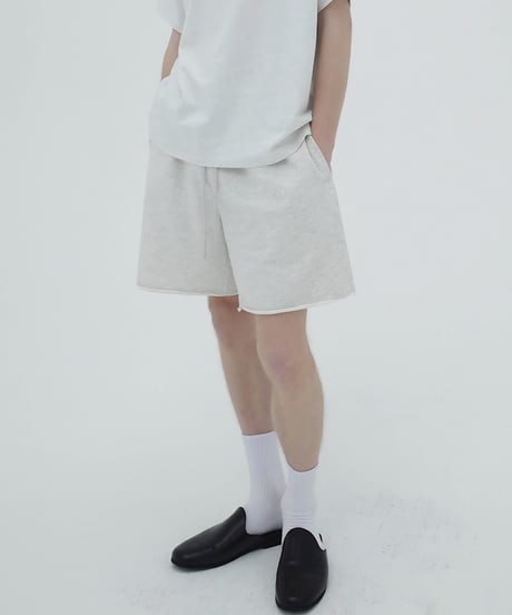 Wax-Dye Sweat Shorts  / 2color