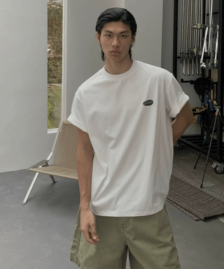 Stone Graphic Print Tee / 2color