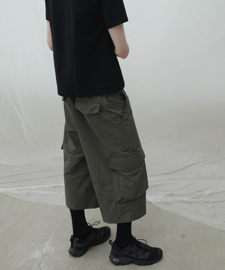 Wide Cargo Shorts  / 2color