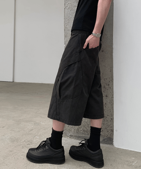 Washed Cargo Shorts
