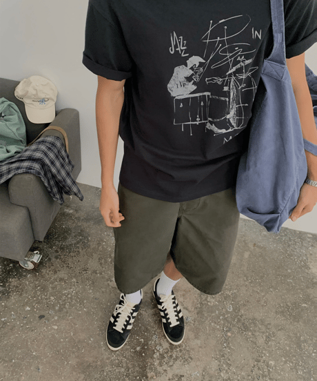 Washed Cargo Shorts