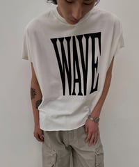 WAVE Graphic Loose Sleeveless Tee  / 2color
